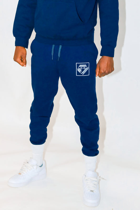 Navy blue sweat pants