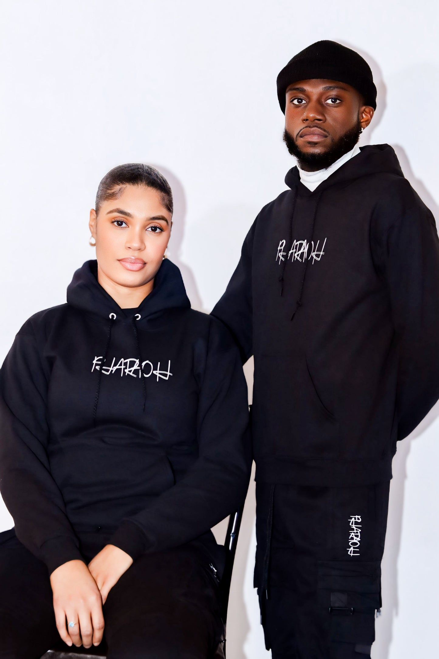 Pharaoh across chest sweater