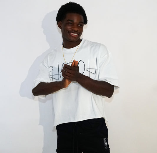 Pharaoh Box-Fit white T-shirt