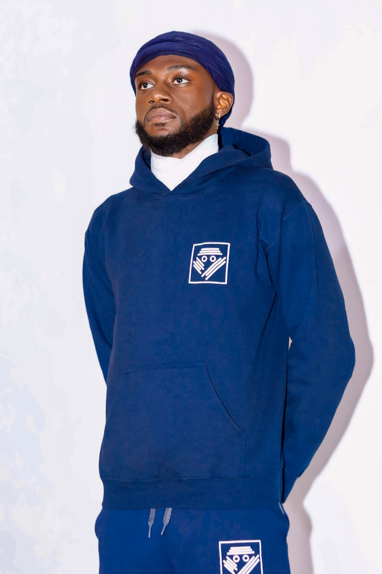 Navy blue pharaoh sweater