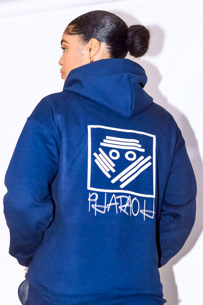 Navy blue pharaoh sweater